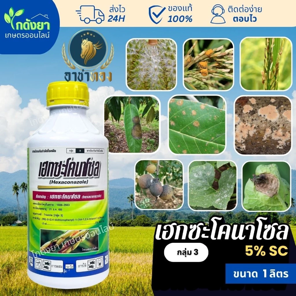 เฮกซะโคนาโซล อาชาทอง