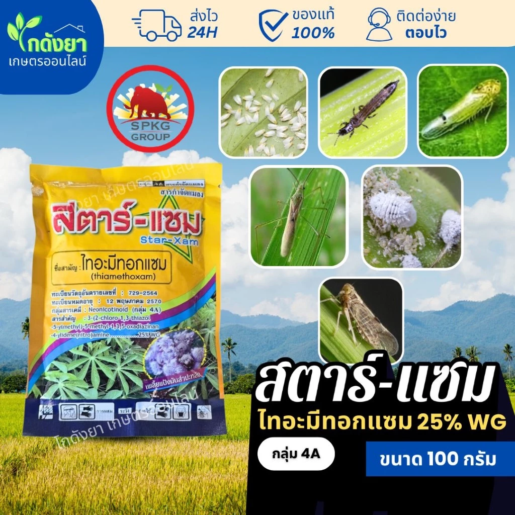 สตาร์แซม ตรา แมมมอธแดง SPKG กำจัดแมลงได้รวดเร็ว